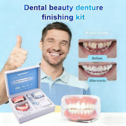 ⏰ HazyGalaxy™ Custom-Fit Dentures  ENDS TODAY   70% OFF | Smile with Confidence