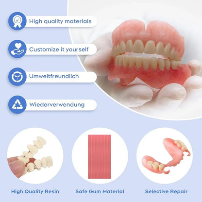🌎Ends Today: 70% OFF! ⏰ Medical Full Denture with Strong Suctiond