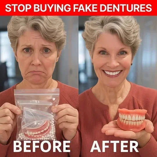 ⏰ HazyGalaxy™ Custom-Fit Dentures  ENDS TODAY   70% OFF | Smile with Confidence