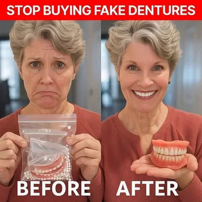 ⏰ HazyGalaxy™ Custom-Fit Dentures  ENDS TODAY   70% OFF | Smile with Confidence